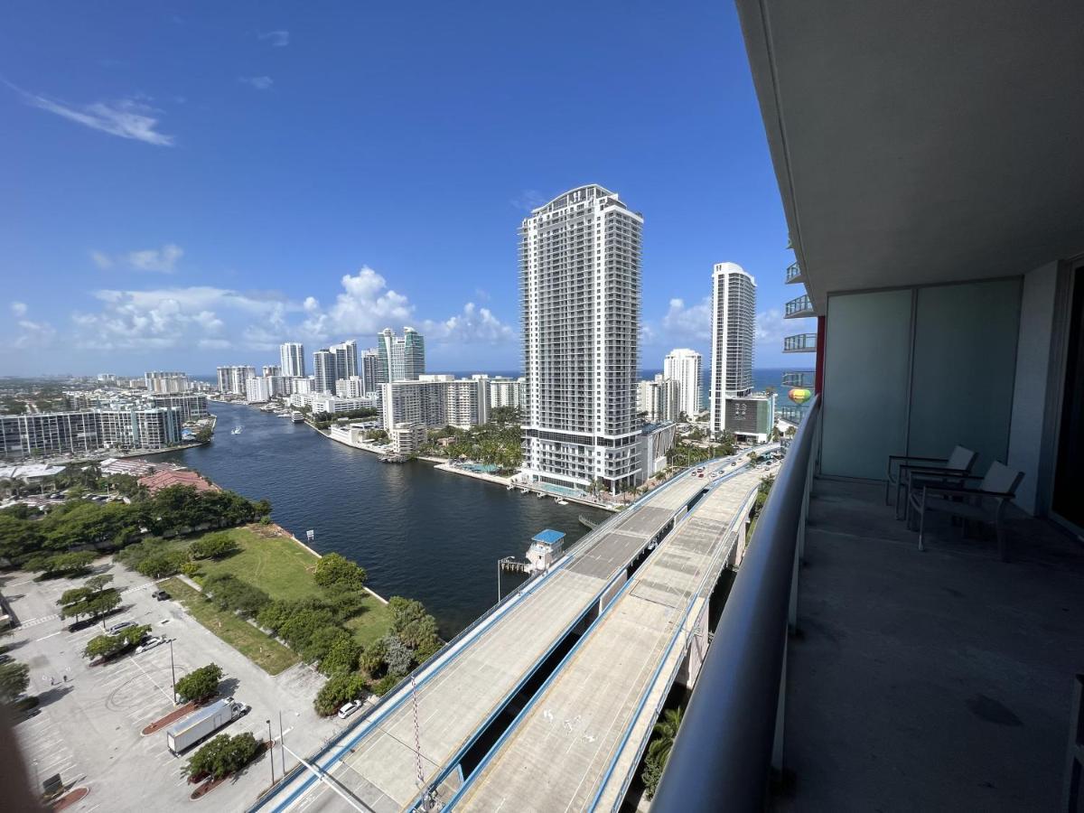 23Rd Floor Luxury & Spacious Beachwalk Resort Apartment With Amazing View Hallandale Beach Luaran gambar